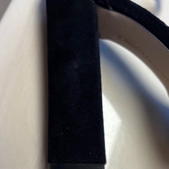 Rebecca Minkoff Black Sparkle Platform Heels - Picture 2 of 5